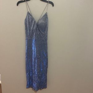 NWT glitter windsor dress